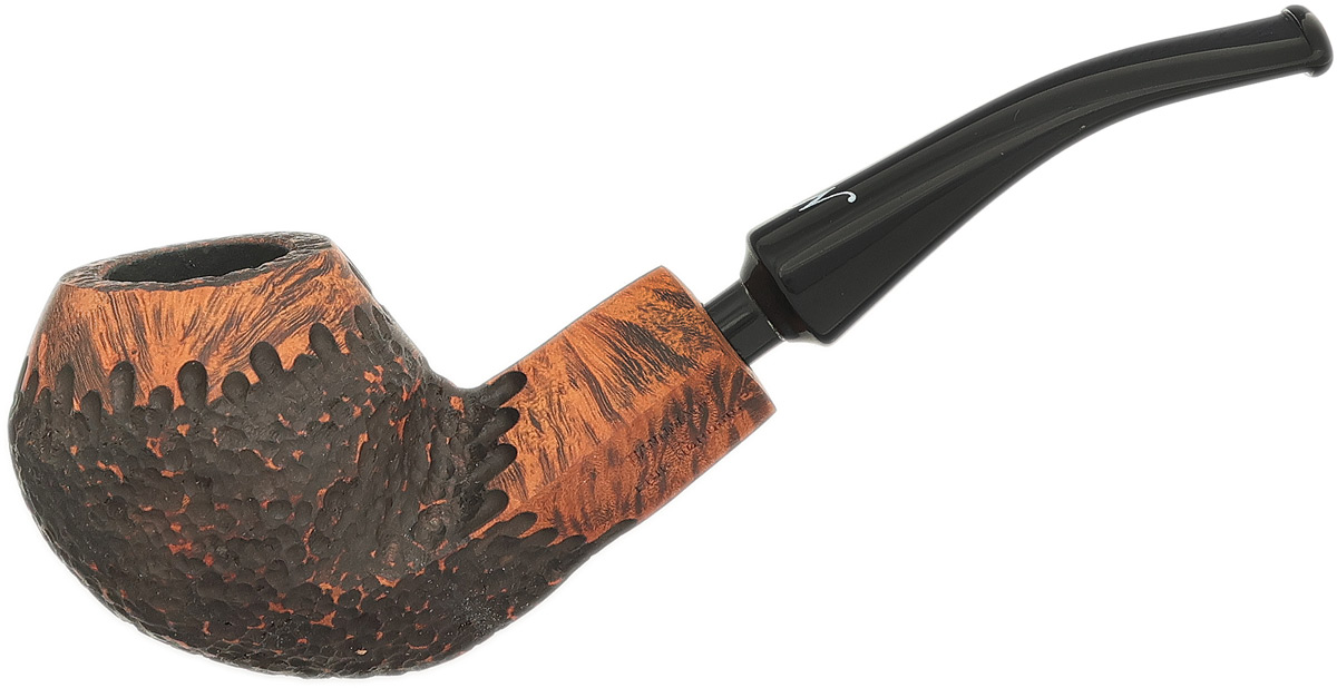 Nording Erik The Red Brown Matte Partially Rusticated Bent Bulldog