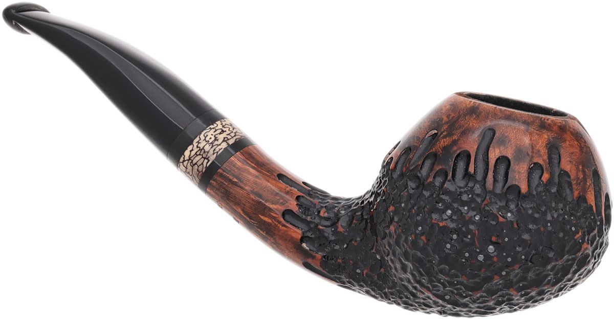 Nording Partially Rusticated Bent Apple Nosewarmer (2-1)