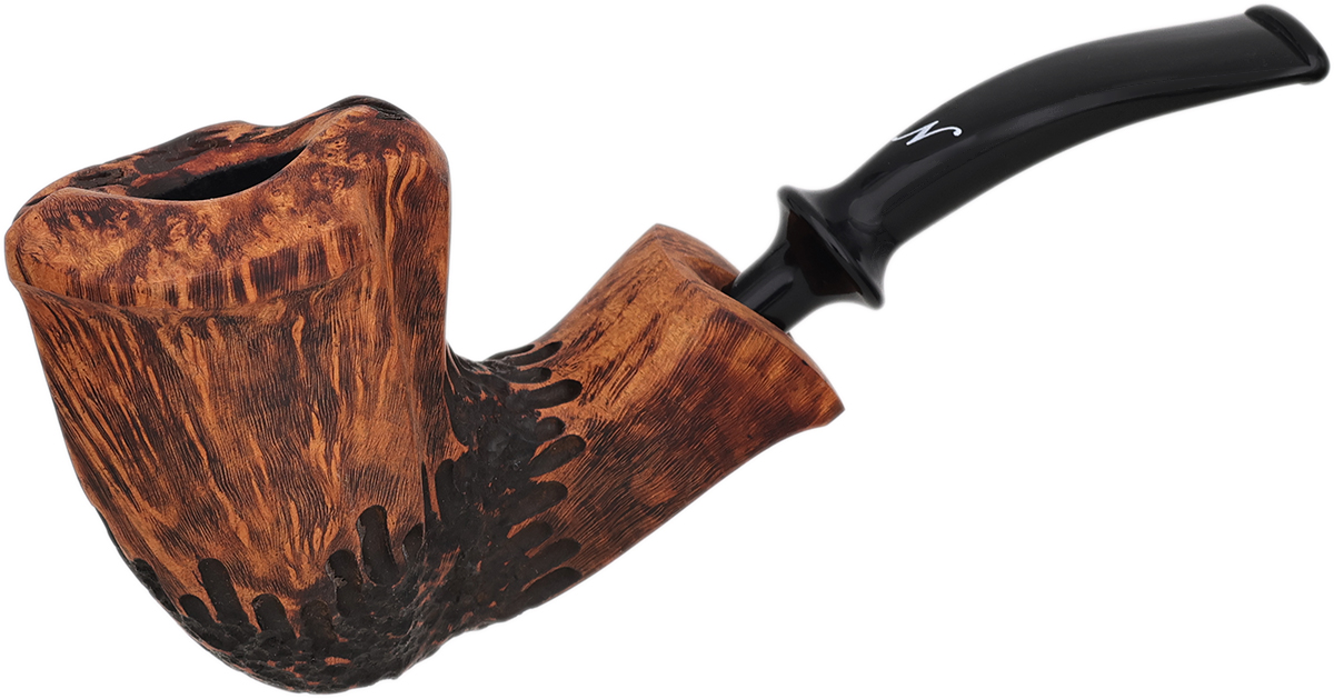 Nording Brown Matte Partially Rusticated Freehand (3)