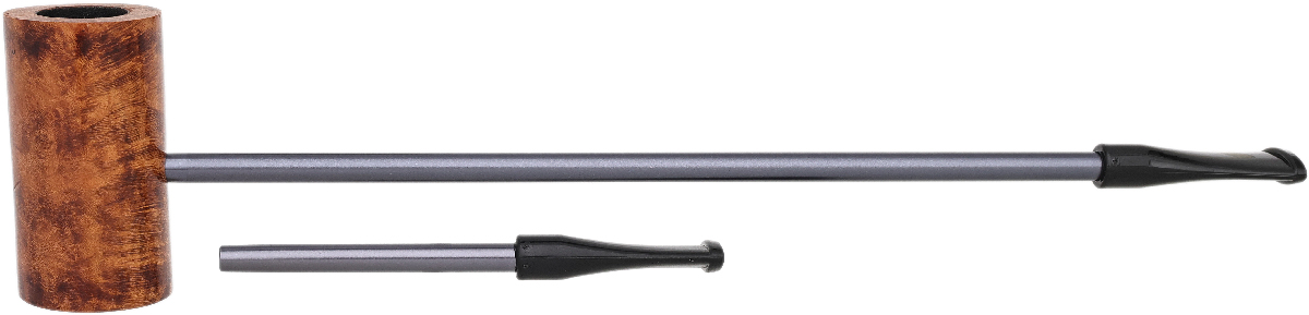 Nording Compass Brown Grain Smooth MacArthur (with Extra Stem)