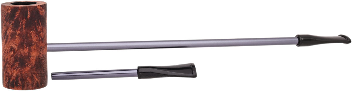 Nording Compass Brown Grain Smooth Matte MacArthur (with Extra Stem)