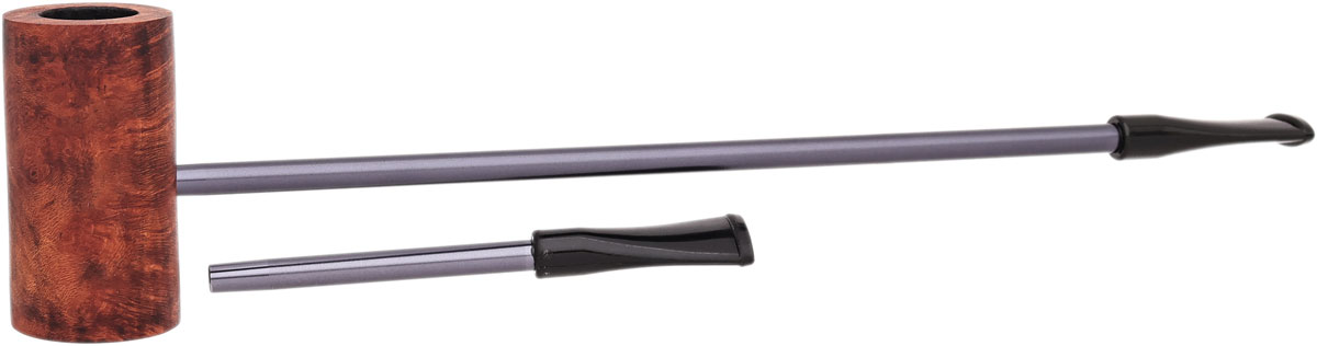 Nording Compass Brown Grain Smooth Matte MacArthur (with Extra Stem)