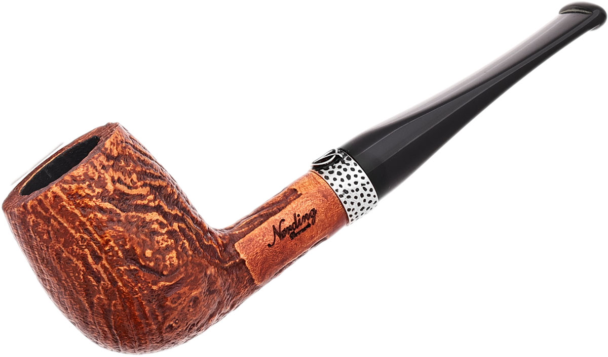 Copperhead Sandblasted Billiard Tobacco Pipe