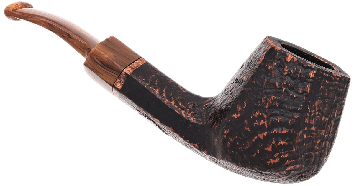 Nording Classic Sandblasted Paneled Bent Brandy (C)