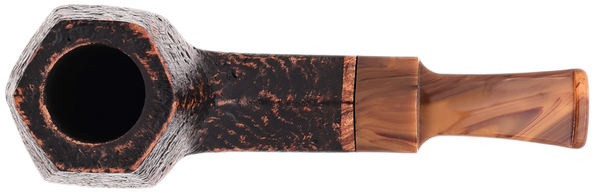 Nording Classic Sandblasted Paneled Bent Brandy (C)