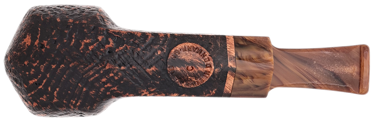 Nording Classic Sandblasted Paneled Bent Brandy (C)