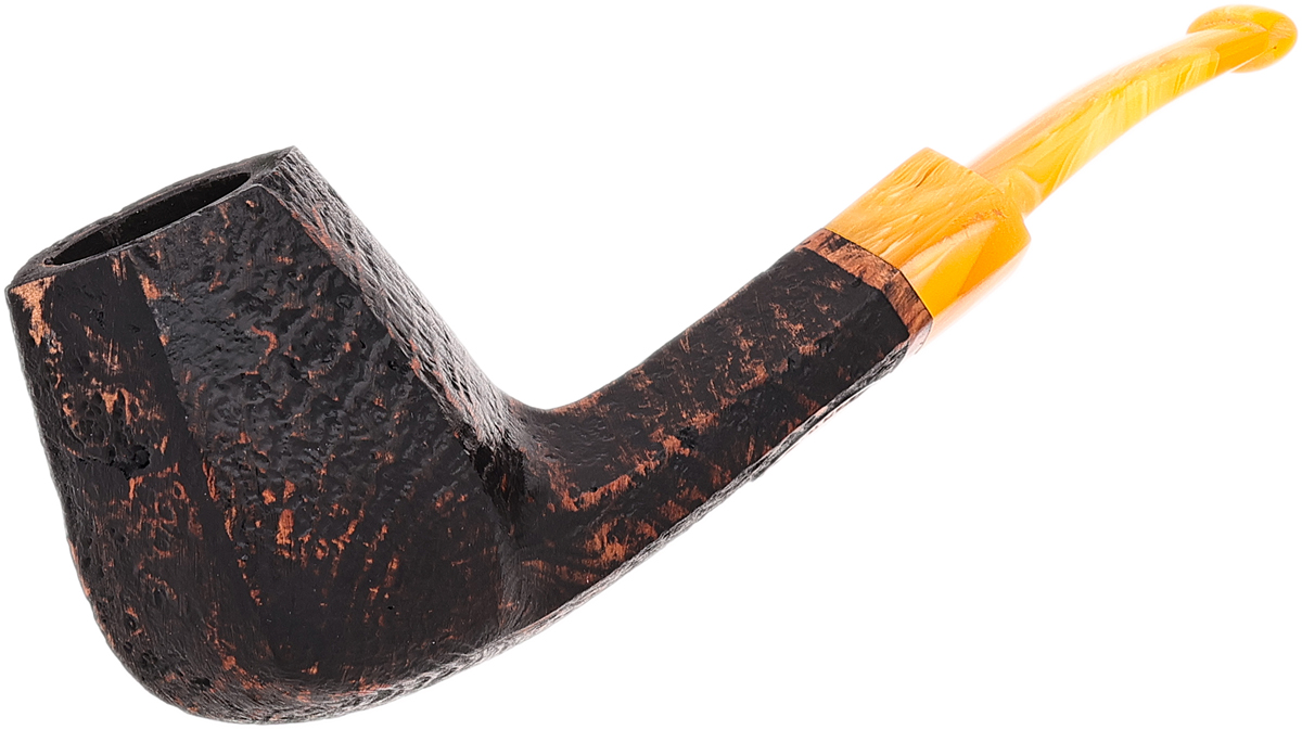 Nording Classic Sandblasted Paneled Bent Brandy (C)