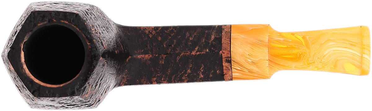 Nording Classic Sandblasted Paneled Bent Brandy (C)