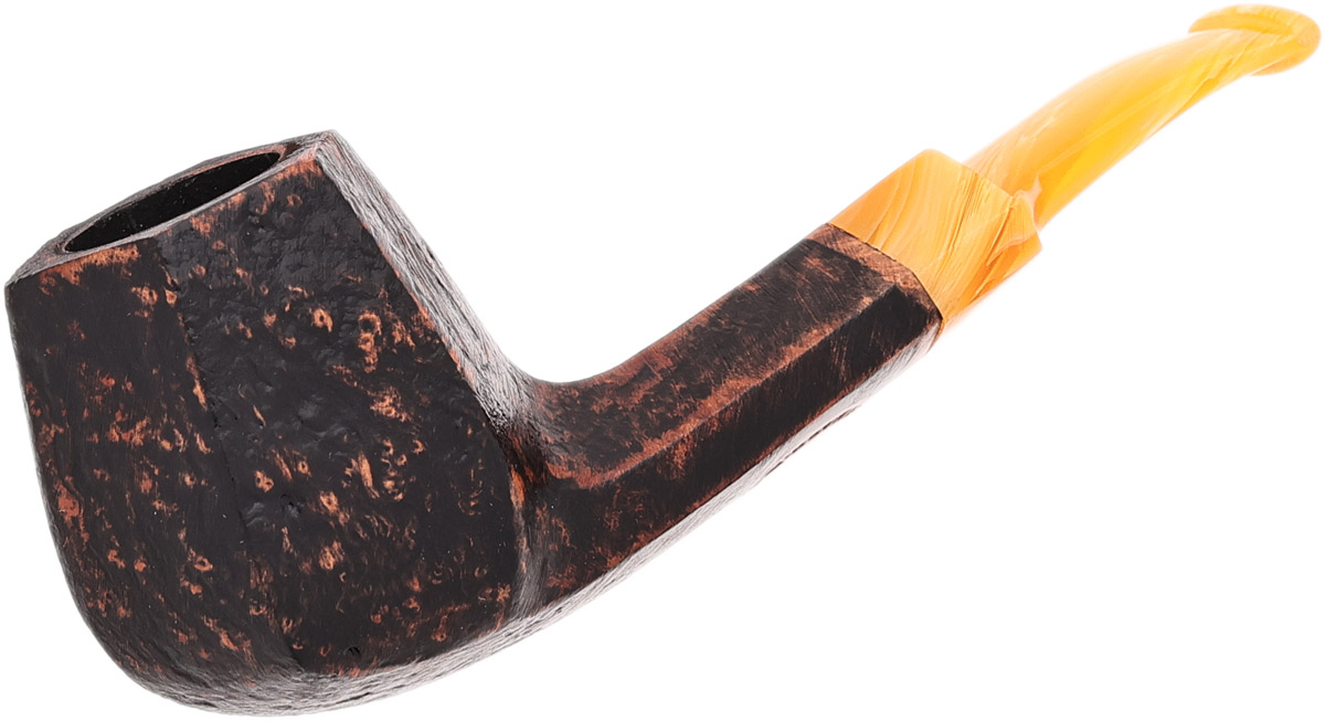 Nording Classic Sandblasted Paneled Bent Brandy (C)