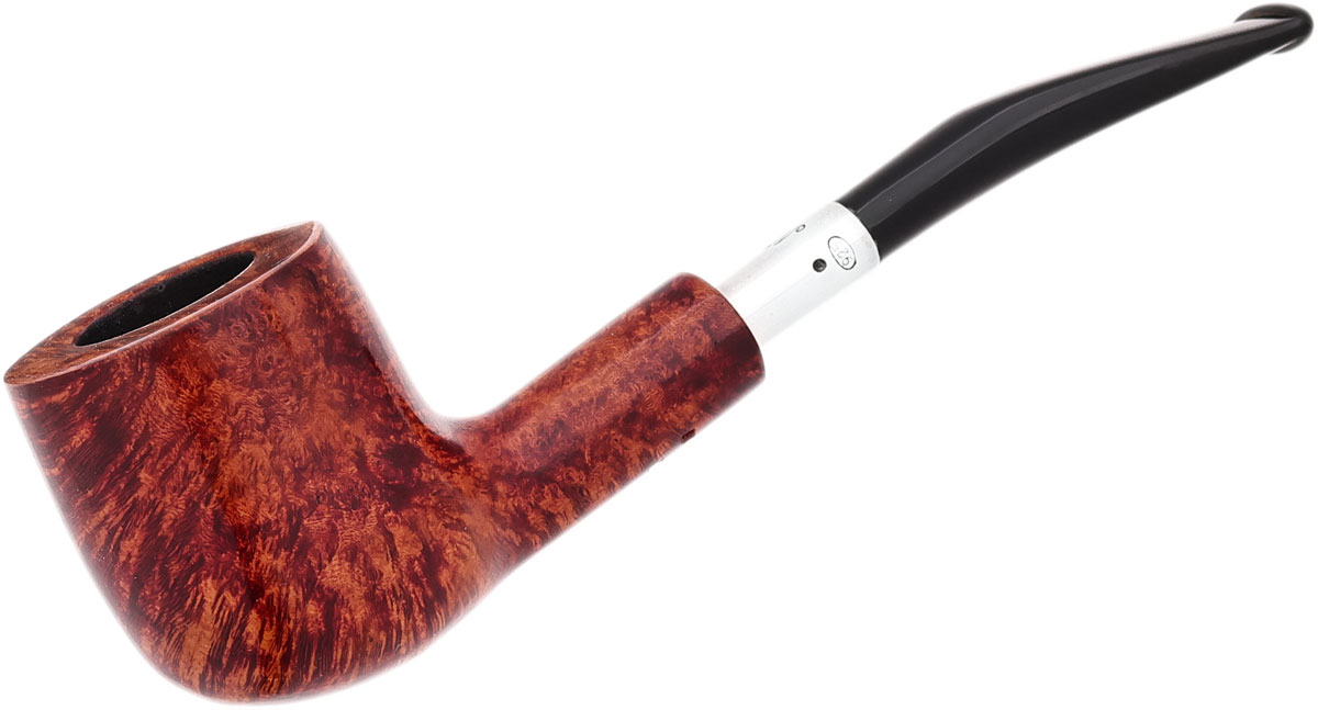 Nording Smooth Silver Spigot Bent Billiard (A)
