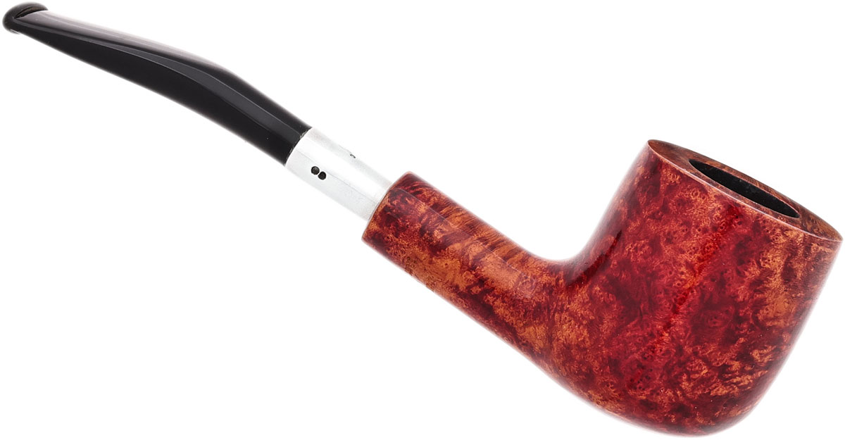 Nording Smooth Silver Spigot Bent Billiard (A)