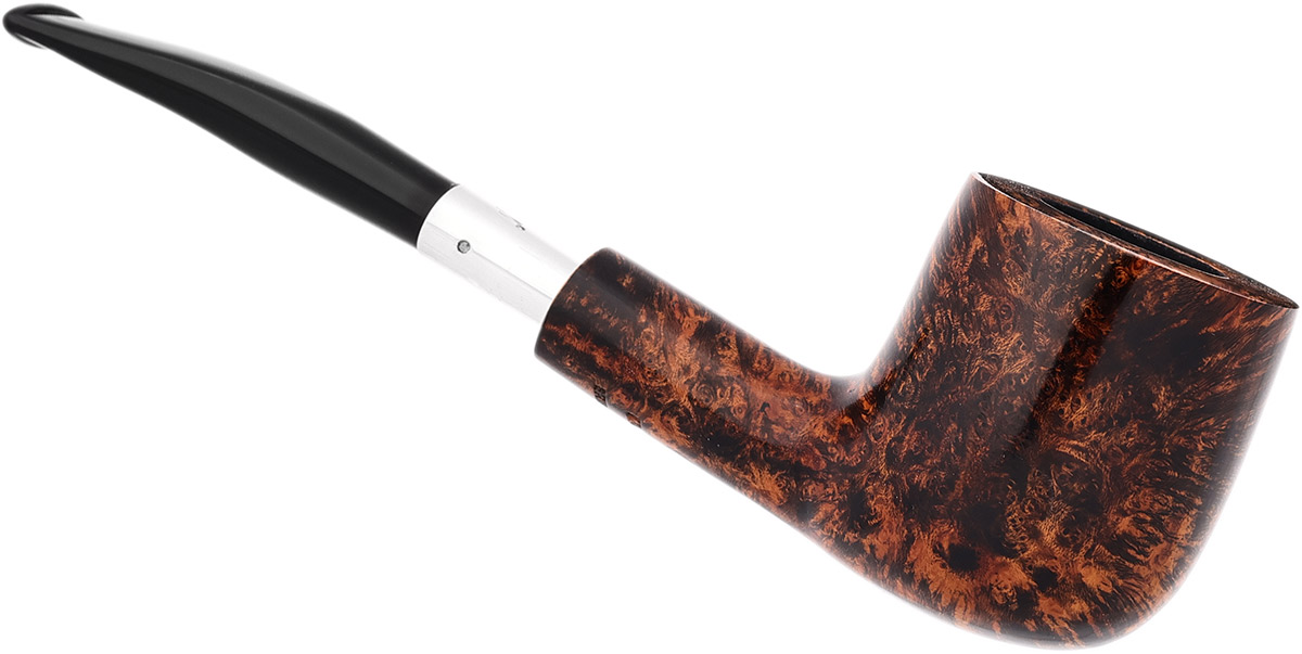 Nording Smooth Silver Spigot Bent Billiard (A)