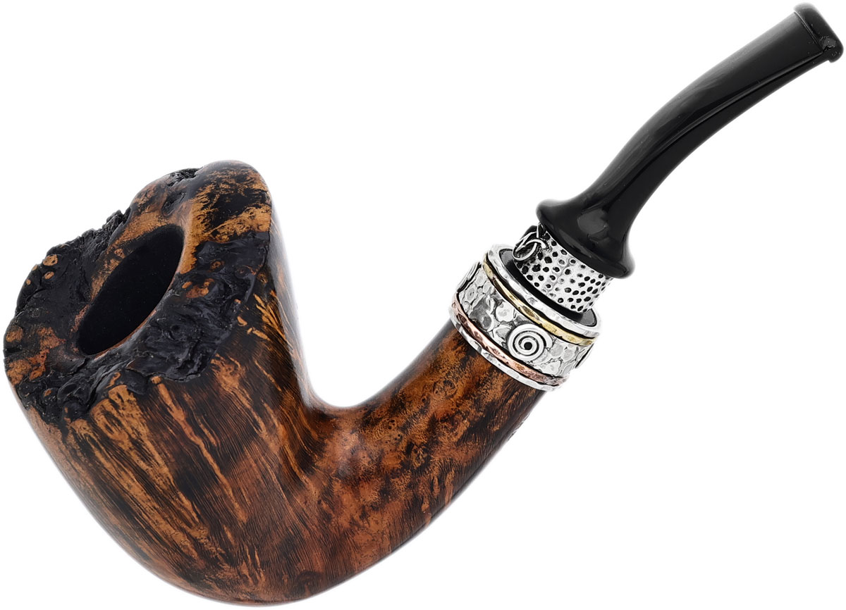 Nording Double Silver Bent Billiard (2)