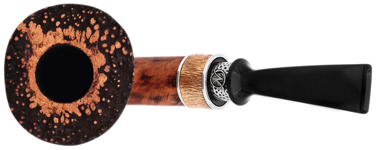 Nording Double Silver Bent Billiard (2)