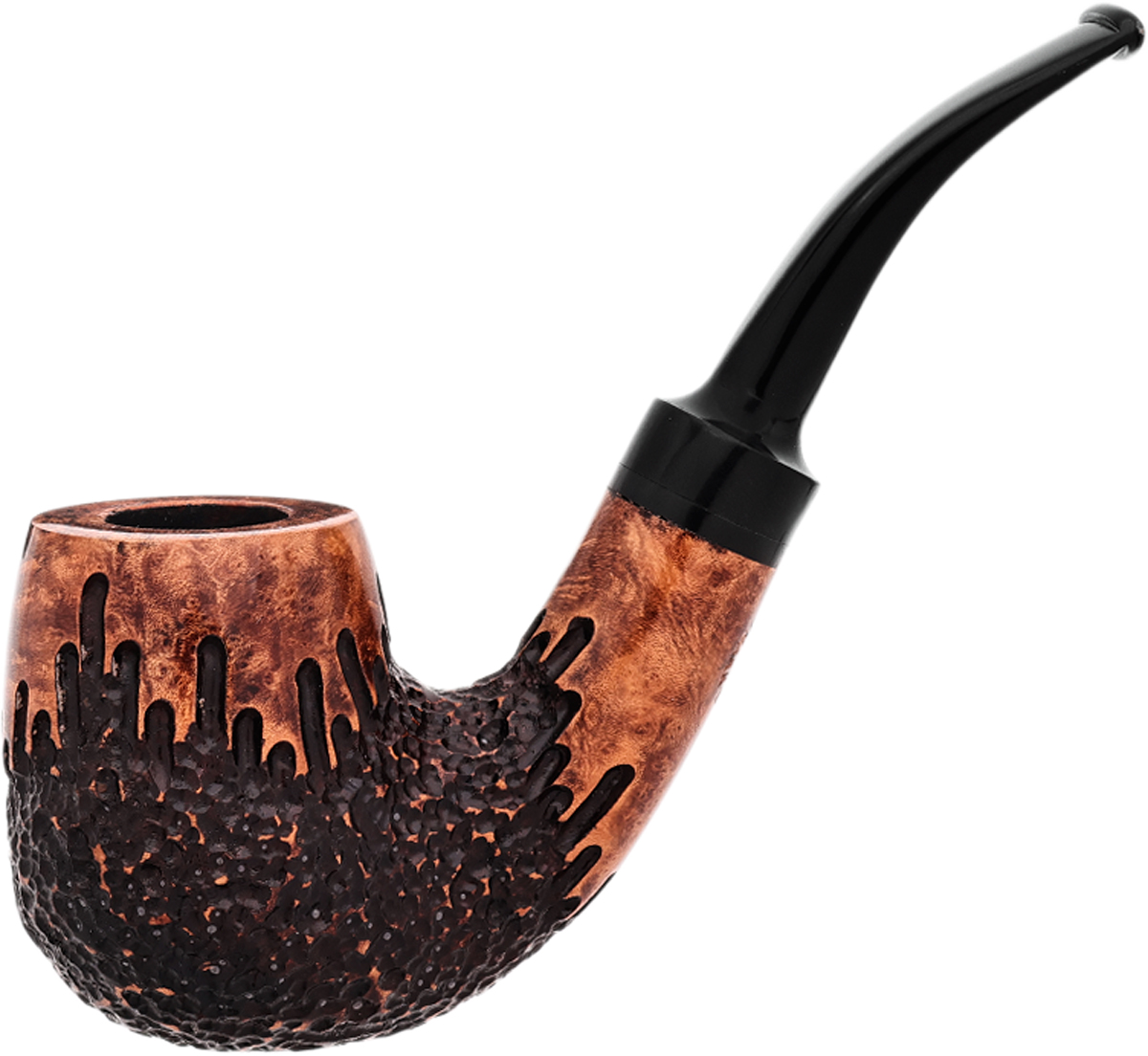 Nording Giant Classic Partially Rusticated Bent Billiard (C)