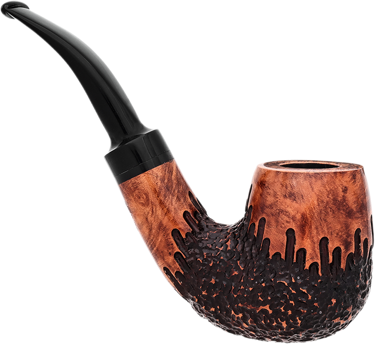 Nording Giant Classic Partially Rusticated Bent Billiard (C)