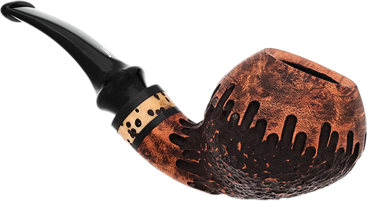 Nording Partially Rusticated Bent Apple Nosewarmer (1-1)