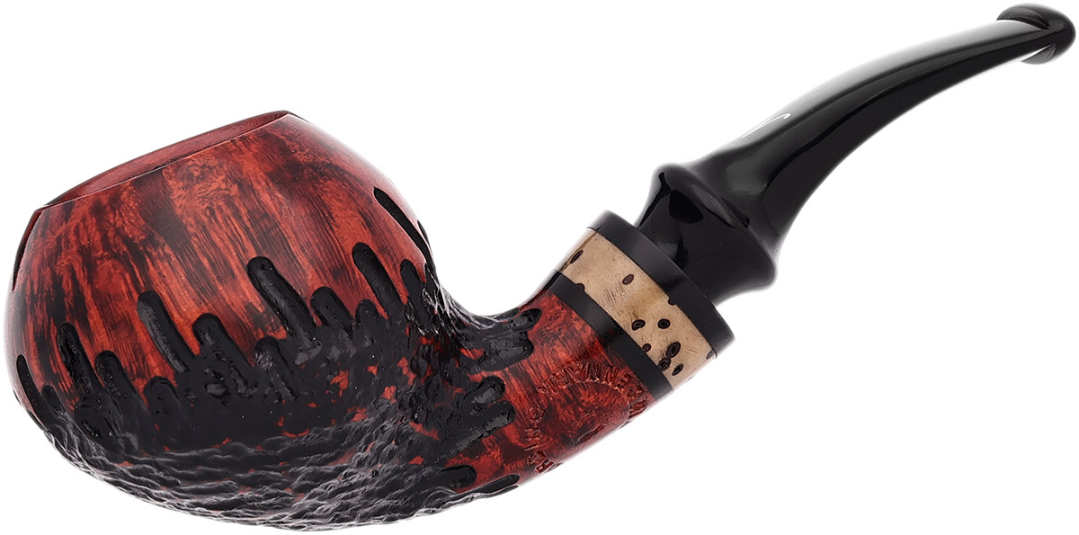 Nording Partially Rusticated Bent Apple Nosewarmer (1-1)
