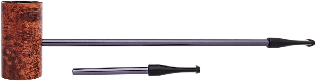 Nording Compass Brown Grain Smooth MacArthur (with Extra Stem)