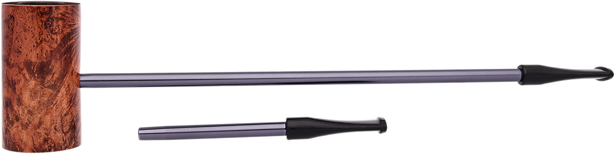 Nording Compass Brown Grain Smooth MacArthur (with Extra Stem)