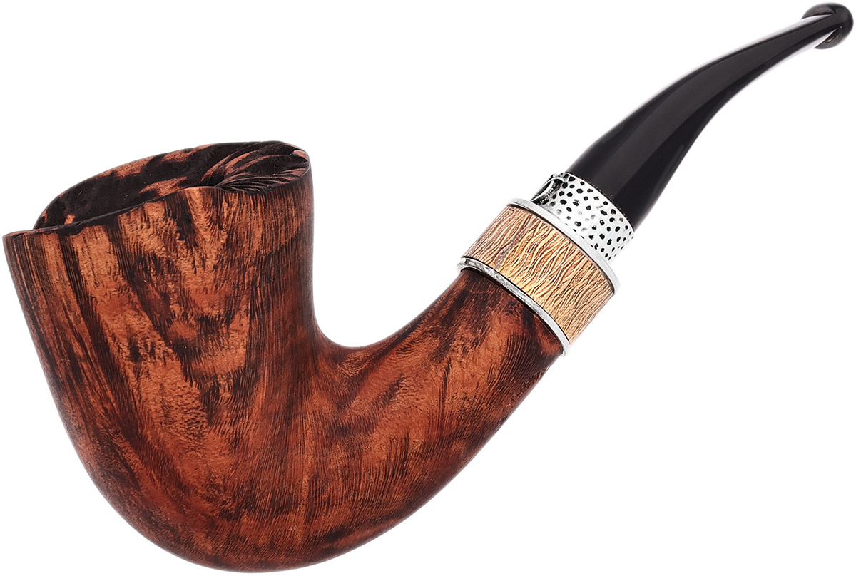 Nording Double Silver Bent Billiard (2)