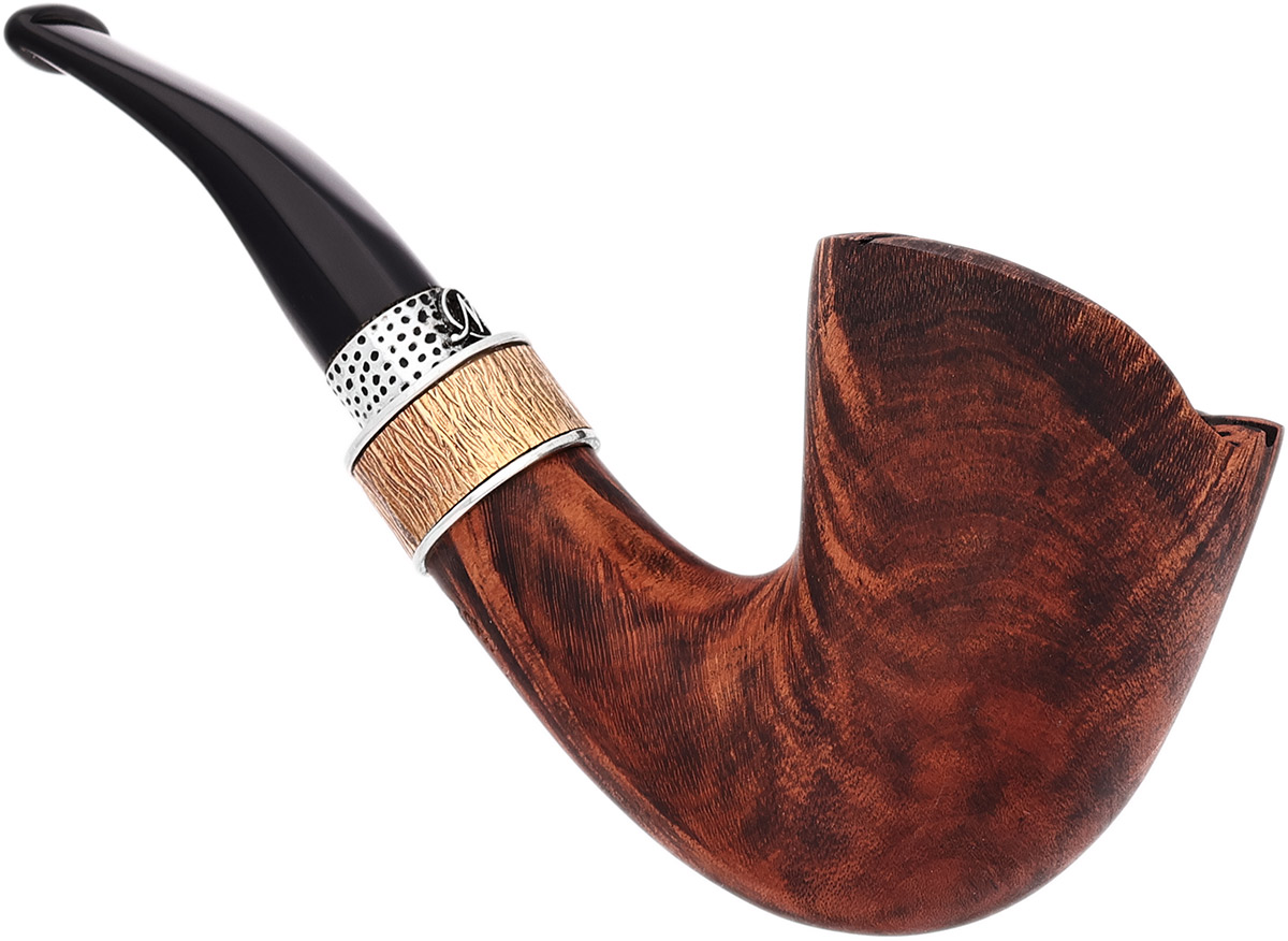Nording Double Silver Bent Billiard (2)