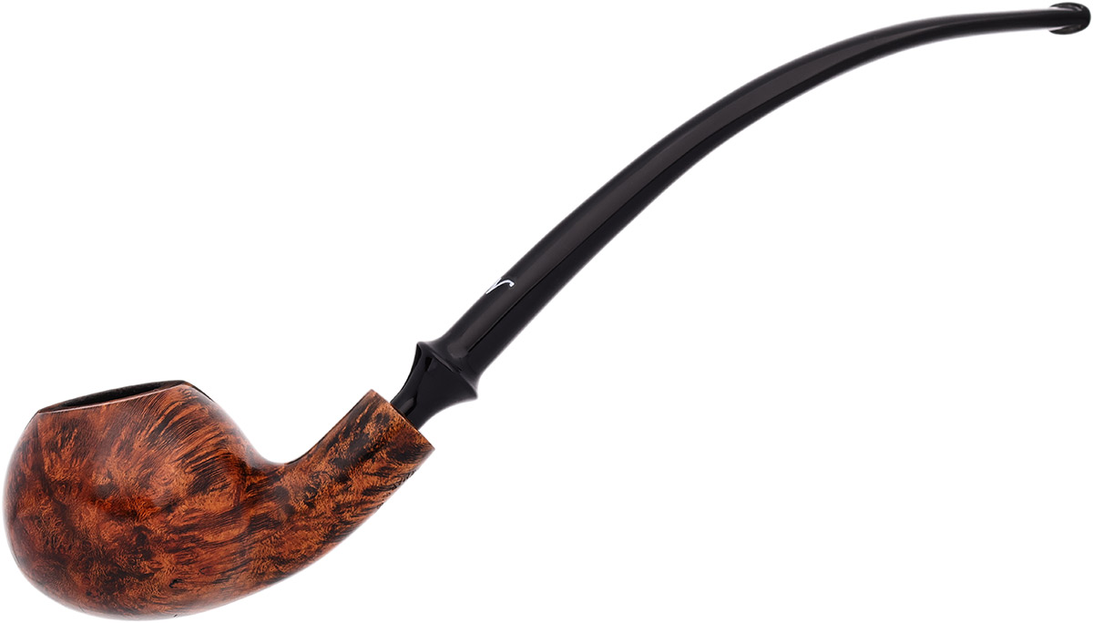 Nording Plateau Smooth Bent Apple Churchwarden (2)