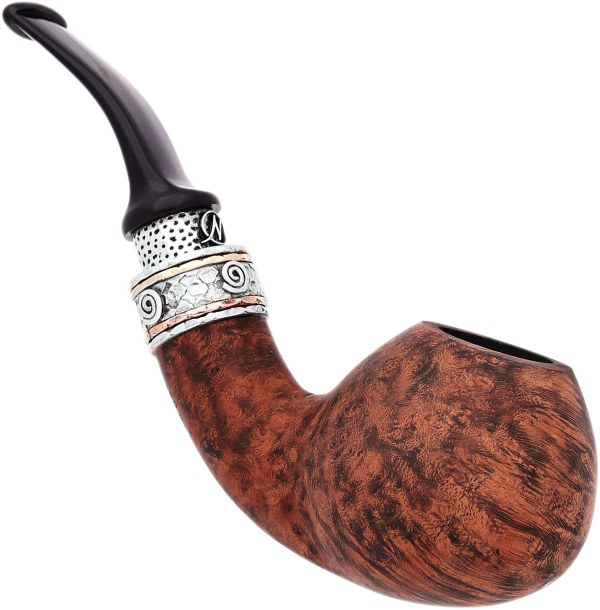 Nording Double Silver Bent Apple (1)