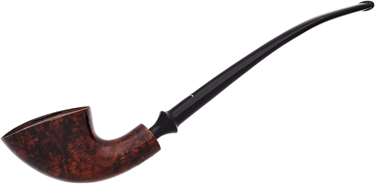 Nording Smooth Oval Bent Dublin Churchwarden (2)