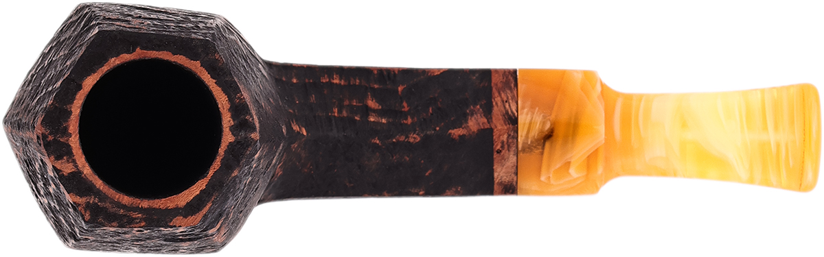 Nording Classic Sandblasted Paneled Bent Brandy (C)