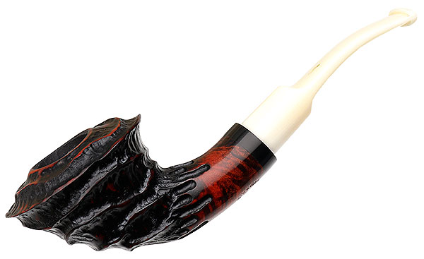 Nording Royal Flush Carved Bent Dublin (Queen)