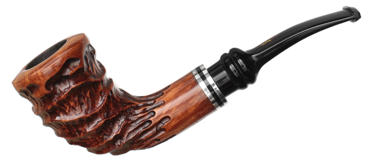 Nording Royal Flush Carved Horn (Queen) | Buy Nording Tobacco Pipes At ...