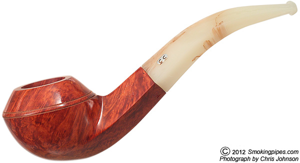 Chacom Smooth Bent Bulldog with Faux Horn