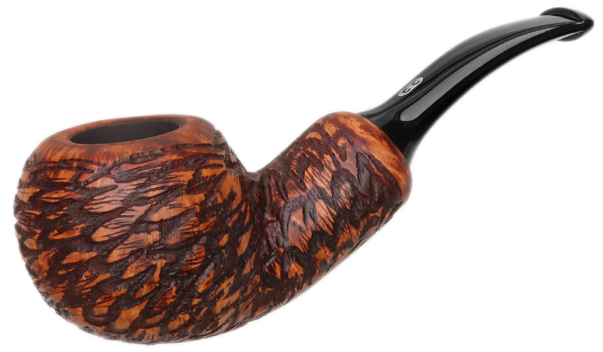 Chacom Rusticated Bent Apple Reverse Calabash