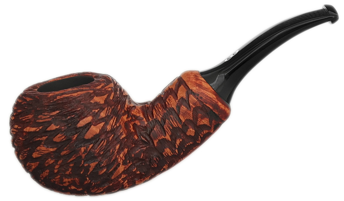 Chacom Rusticated Bent Apple Reverse Calabash