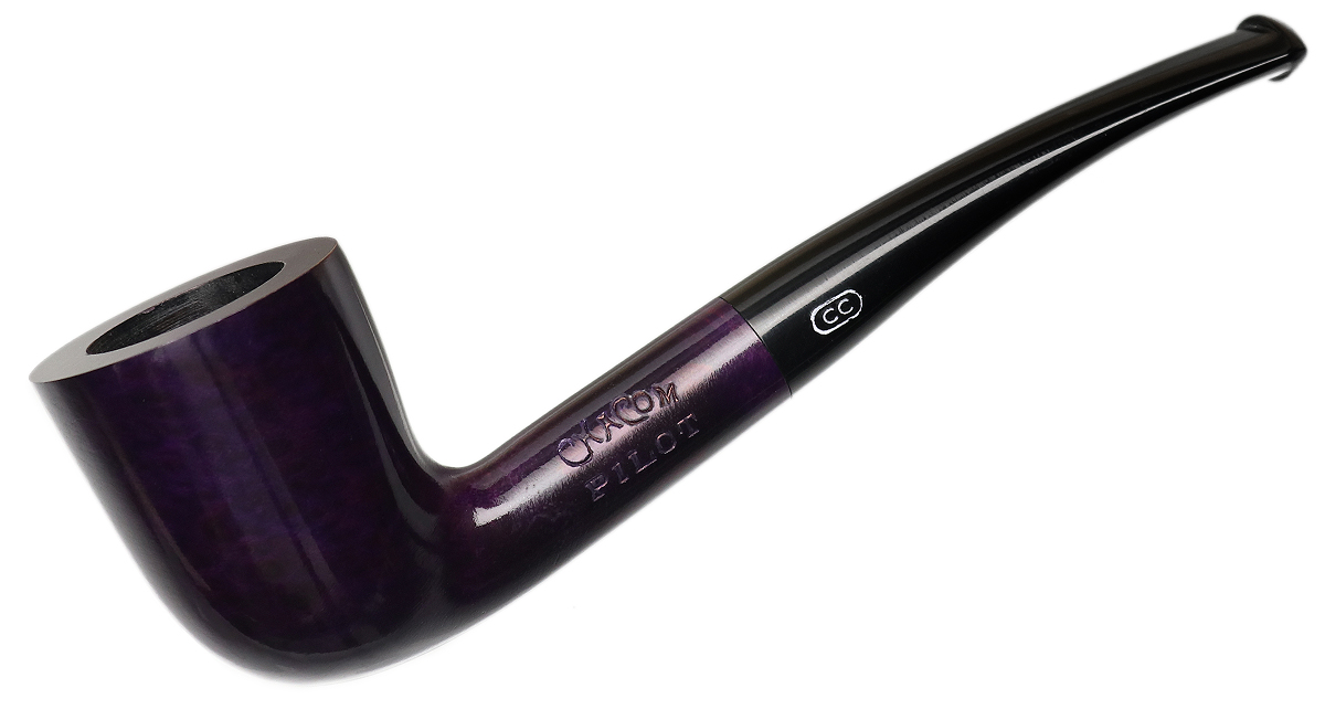 pilot tobacco USA Pilot Smooth Bent Dublin Tobacco Pipe