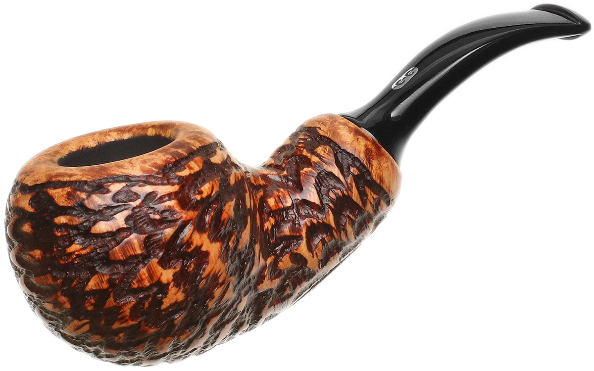 Chacom Rusticated Bent Apple Reverse Calabash