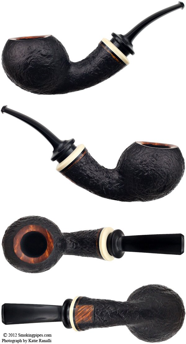 Scott Klein Sandblasted Bent Apple With Mastodon Ivory