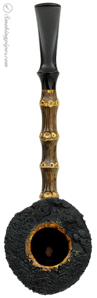 Scott Klein Sandblasted Bent Dublin Sitter with Bamboo