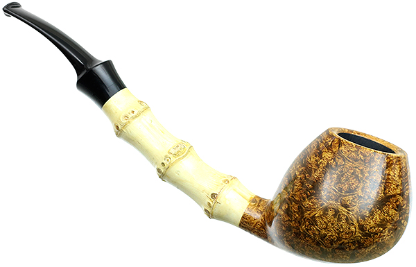 Scott Klein Smooth Bent Brandy with Bamboo