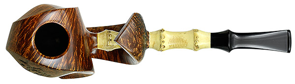 Scott Klein Smooth Pierced Blowfish with Bamboo (Signature)
