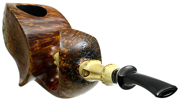 Scott Klein Smooth Pierced Blowfish with Bamboo (Signature)