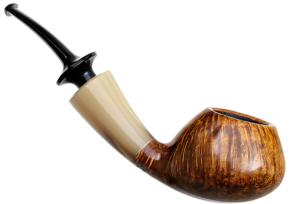 Scott Klein Smooth Bent Brandy with Horn