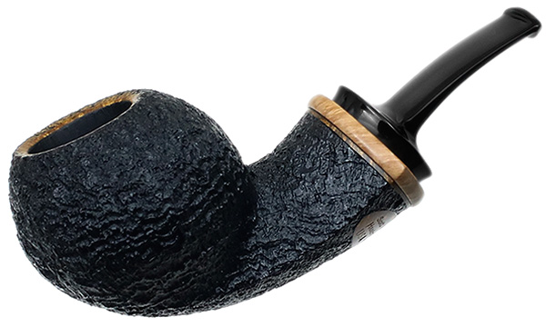 Scott Klein Sandblasted Bent Apple with Briar