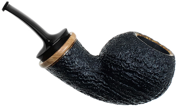 Scott Klein Sandblasted Bent Apple with Briar