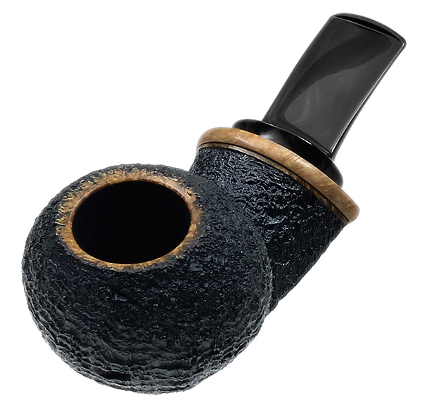 Scott Klein Sandblasted Bent Apple with Briar