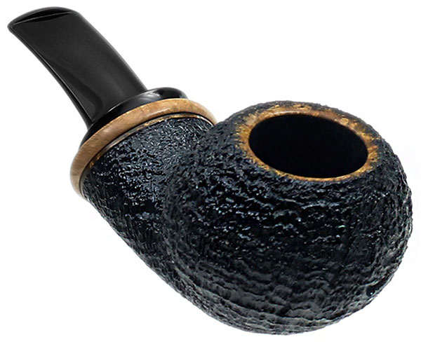 Scott Klein Sandblasted Bent Apple with Briar