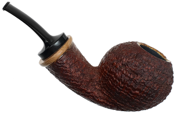 Scott Klein Sandblasted Bent Apple with Briar