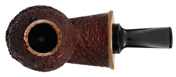 Scott Klein Sandblasted Bent Apple with Briar