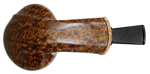 Scott Klein Smooth Asymmetric Bent Brandy with Spalted Maple